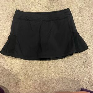 Black Athletic Skort